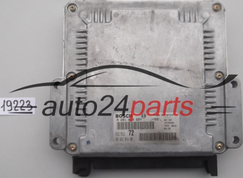 KOMPUTER STEROWNIK SILNIKA PEUGEOT 406 2.2 HDI BOSCH 0 281 010 597, 0281010597, 96 423 014 80, 9642301480