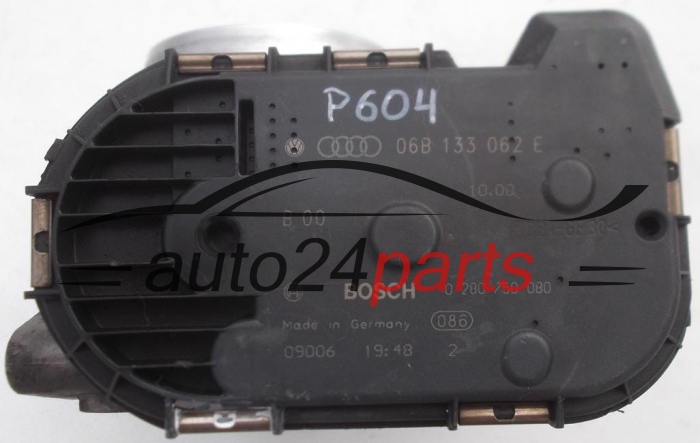 BOITIER DE PAPILLON VOLKSWAGEN AUDI A4 A6 BOSCH 0 280 750 080, 0280750080, 06B 133 062 E , 06B133062E
