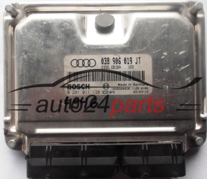 KOMPUTER STEROWNIK SILNIKA AUDI A4 1.9 TDI 038906019JT, 038 906 019 JT BOSCH 0281011138, 0 281 011 138 - 