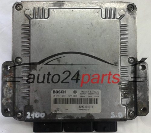 KOMPUTER STEROWNIK SILNIKA RENAULT ESPACE 2.2 DCI  8200309318, 8200309329