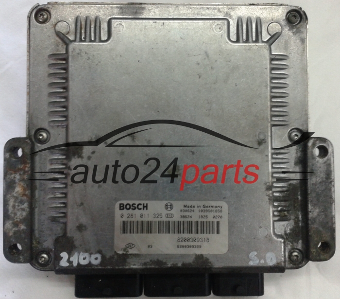 KOMPUTER STEROWNIK SILNIKA RENAULT ESPACE 2.2 DCI  8200309318, 8200309329