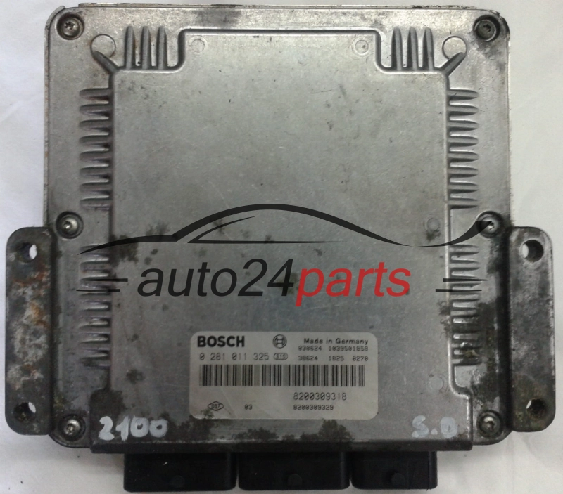 KOMPUTER STEROWNIK SILNIKA RENAULT ESPACE 2.2 DCI  8200309318, 8200309329