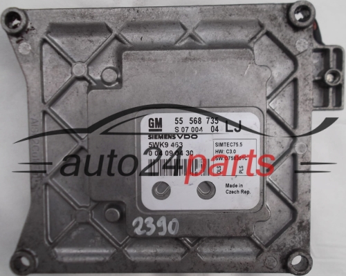 KOMPUTER STEROWNIK SILNIKA OPEL ASTRA ZAFIRA 1.6 Z16XER 1.8 Z18XER 55568735 LJ 55 568 735 SIEMENS 5WK9 463 5WK9463