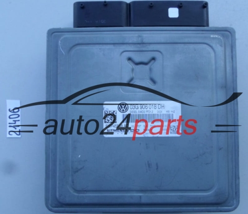 CALCULATEUR MOTEUR AUDI A3 SIEMENS VDO 5WP45548 AD, 5WP45548AD, 03G 906 018 DH, 03G906018DH, SIMOS PPD1.2 