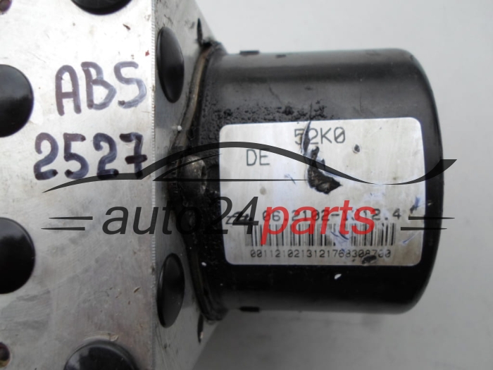 ABS PUMPE BLOCK HYDRAULIKPUMPE STEUERGERÄT OPEL AGILA 52K0DE, 06.2102-1312.4, 06210213124, 06.2109-517.3, 0621095173