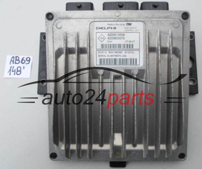 KOMPUTER STEROWNIK SILNIKA DACIA RENAULT 1.5 DCI R0410B036C, 8200513058, 8200603070 