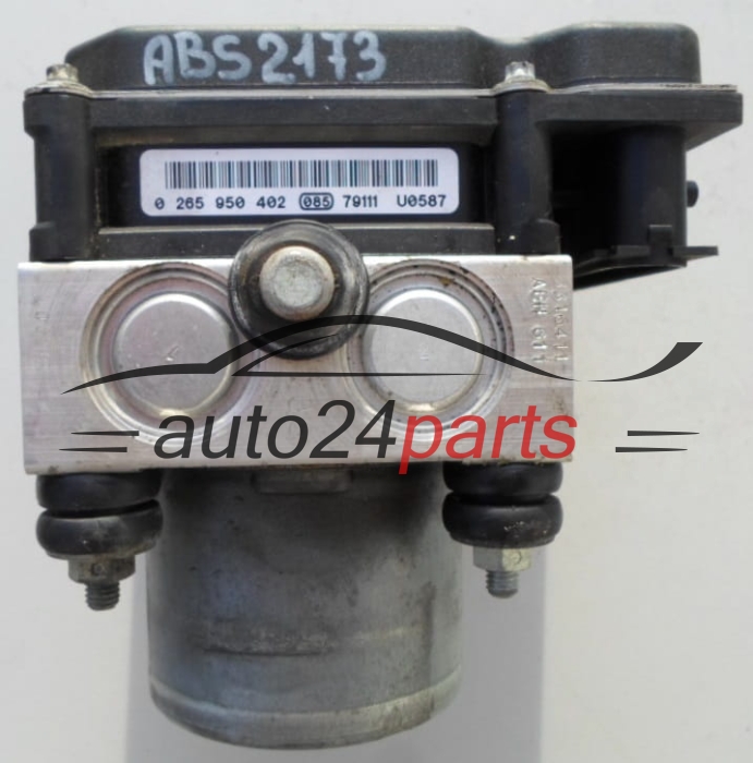 POMPE HYDRAULIQUE ET CALCULATEUR d'ABS OPEL CORSA D BOSCH   0 265 950 402
