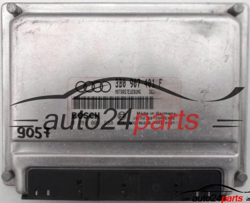 MOTORSTEUERGERÄT ECU STEUERGERAT AUDI A6 2.5 TDI, BOSCH 0 281 001 938, 0281001938, 3B0 907 401 F, 3B0907401F 