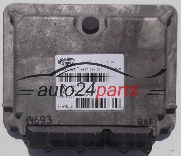 MAGNETI MARELLI CFC223R.12, CFC223R12, 8200671586, 16887.014.00, 1688701400, 8200645578