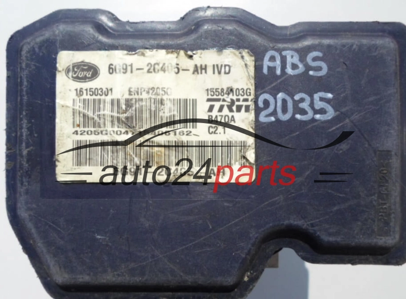 ABS POMPA FORD 6G91-2C405-AH, 6G912C405AH, 15584103G, 66132009, 14174220110, 60308084842