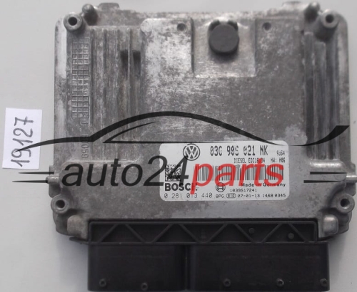 KOMPUTER STEROWNIK SILNIKA VW VOLKSWAGEN PASSAT 2.0 TDI BOSCH 0281013440, 0 281 013 440, 03G906021NK, 03G 906 021 NK 