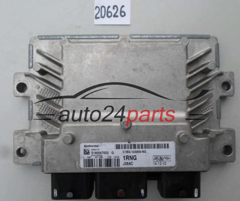 KOMPUTER STEROWNIK SILNIKA FORD FIESTA S180047053 G, S180047053G, C1BG-12A650-NG, C1BG12A650NG 