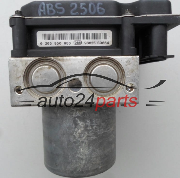 BOMBA HIDRAULICA Y CENTRALITA ABS MERCEDES BOSCH 0 265 230 373, 0265230373, A0064316312, 0265950986