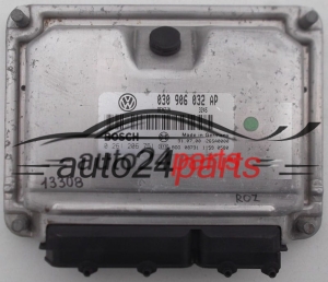 MOTORSTEUERGERÄT ECU STEUERGERAT VW VOLKSWAGEN POLO 1.4 BOSCH 0261206751, 0 261 206 751, 030906032AP, 030 906 032 AP 