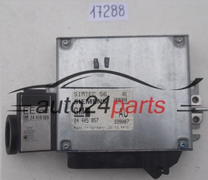 ECU CENTRALITA DE MOTOR OPEL VECTRA 2.0 SIEMENS 5WK9 0000, 5WK90000, GM 24 405 857 AU, 24405857 AU, 24405857AU