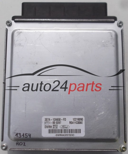 MOTORSTEUERGERÄT ECU STEUERGERAT FORD MONDEO 3S7A-12A650-FD, 3S7A12A650FD, 12219090, R0411C006E
