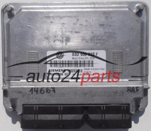 KOMPUTER STEROWNIK SILNIKA VW VOLKSWAGEN POLO 1.2, SIEMENS 5WP40298 02, 5WP4029802, 03D 906 033 F, 03D906033F -