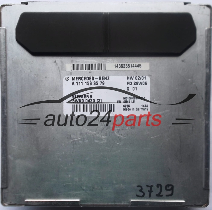 CENTRALITA DE MOTOR    A1111533579 1111533579 SIEMENS SIM4 LE 5WK90420 MERCEDES W202 2.0 C200