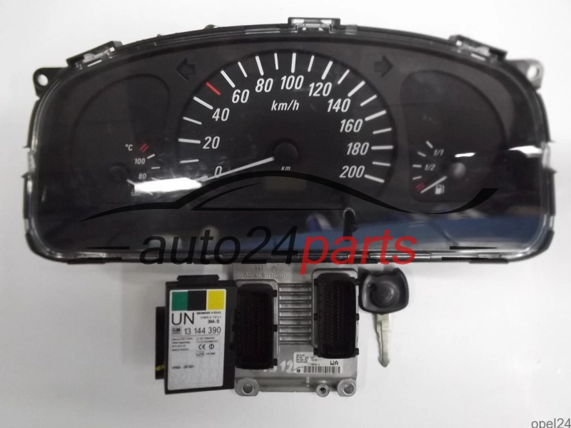 calculateur moteur pour opel chevrolet, holde, vauxhall agila 1.0 z10xe