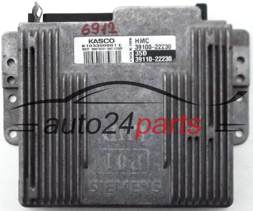 KOMPUTER STEROWNIK SILNIKA HYUNDAI EXCEL 1.3 K103300001 E, 39100-22230, 3910022230, 39110-22230, 3911022230 - 6912, 5882
