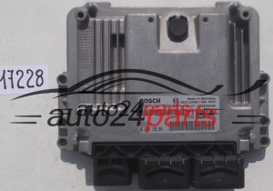 MOTORSTEUERGERÄT ECU STEUERGERAT PEUGEOT 207 1.6 BOSCH 0 261 201 602, 0261201602, 96 644 169 80, 9664416980, 9663193480, MED17.4