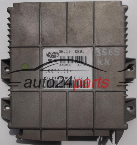 CALCULATEUR MOTEUR CITROEN PEUGEOT MAGNETI MARELLI G6.11 0B01, G6110B01, 9610191080, 16078.014, 16078014 