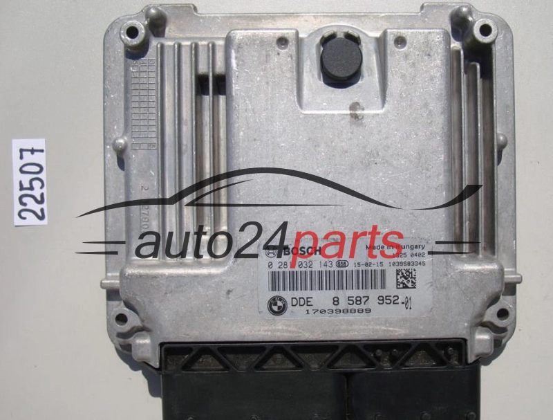KOMPUTER STEROWNIK SILNIKA BMW F10 BOSCH 0 281 032 143, 0281032143, DDE 8587952, DDE8587952