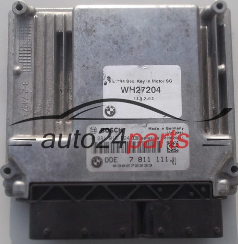MOTORSTEUERGERÄT ECU STEUERGERÄT BMW X3 2.0 BOSCH 0 281 013 924,  DDE 7 811 111