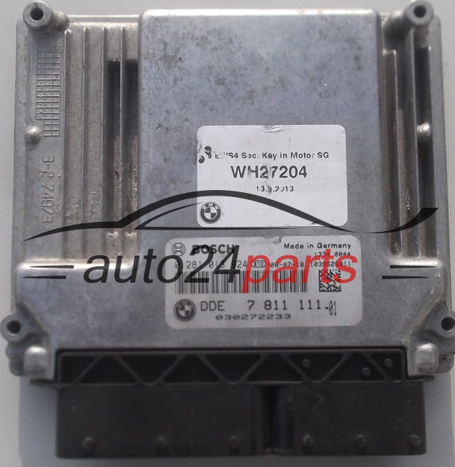 MOTORSTEUERGERÄT ECU STEUERGERÄT BMW X3 2.0 BOSCH 0 281 013 924,  DDE 7 811 111