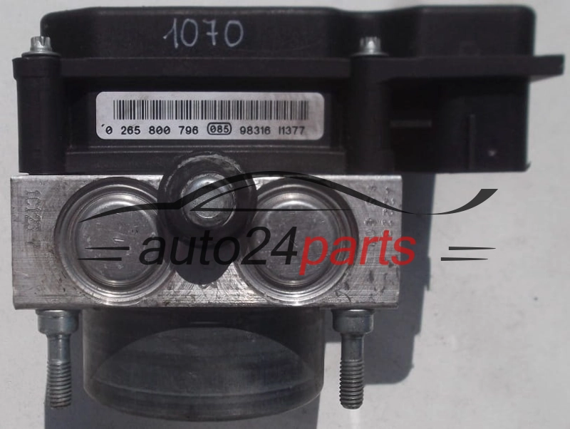 BOMBA HIDRAULICA Y CENTRALITA ABS OPEL BOSCH 0 265 232 288, 0265232288, 13282282 FE, 13282282FE, 0 265 800 796, 0265800796