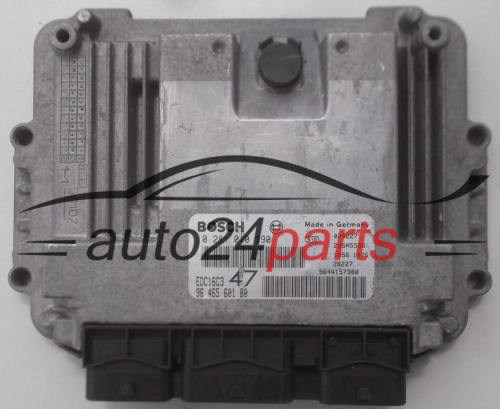 MOTORSTEUERGERÄT ECU STEUERGERAT PEUGEOT 307 1.4 HDI BOSCH 0 281 010 390