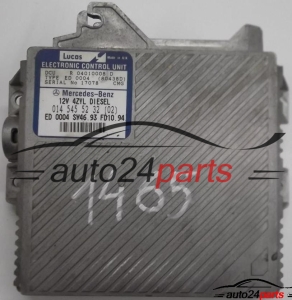 CALCULATEUR MOTEUR MERCEDES W202 C-KLASA C220 DIESEL A0145455232, 0145455232, A 014 545 52 32, DCU R 04010008 D, R04010008D (80438D) 