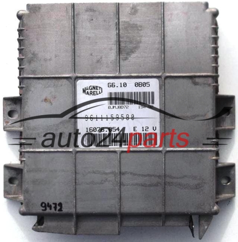 KOMPUTER STEROWNIK SILNIKA CITROEN ZX, PEUGEOT 405, MAGNETI MARELLI G6.10 0B05, G6100B05, 9611159580, 16076.054, 16076054