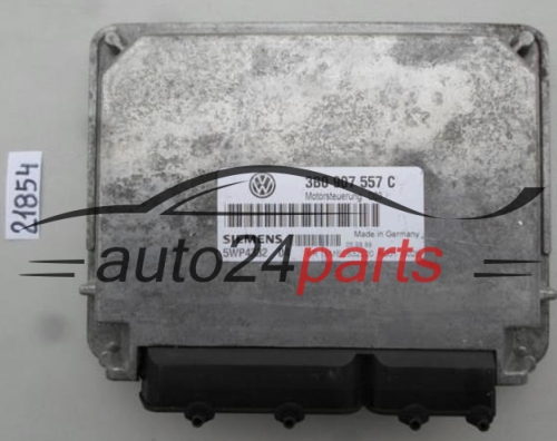 KOMPUTER STEROWNIK SILNIKA VW VOLKSWAGEN PASSAT 1.6 AHL 3B0907557C, 3B0 907 557 C, SIEMENS 5WP4332 04