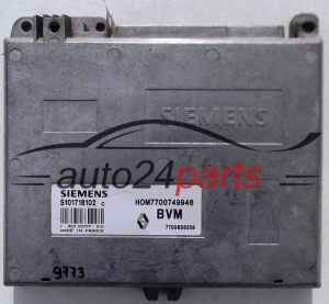 KOMPUTER STEROWNIK SILNIKA RENAULT CLIO 1.4, SIEMENS S101718102 C