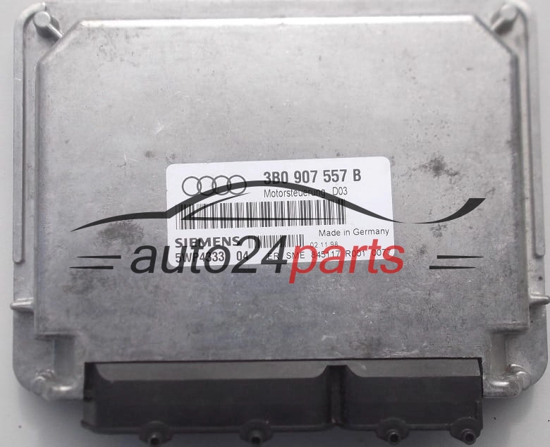 ECU CENTRALITA DE MOTOR  AUDI A4 1.6 AHL SIEMENS 5WP4333 04, 3B0 907 557 B