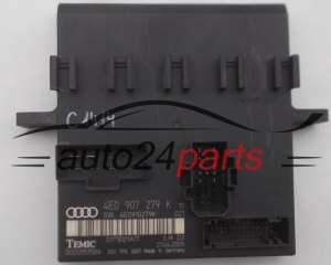 KOMFORTSTEUERGERÄT AUDI A8 S8 TEMIC 0000551586, 4E0 907 279 K, 4E0907279K 
