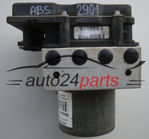 ABS PUMPE BLOCK HYDRAULIKPUMPE STEUERGERÄT FIAT GRANDE PUNTO BOSCH 0 265 234 198, 0265234198, 55700424, 0265950401