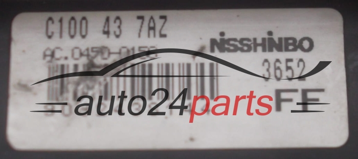 BOMBA HIDRAULICA Y CENTRALITA ABS MAZDA PREMACY NISSHINBO AC.0450-0156, AC04500156, C100 43 7AZ, C100437AZ