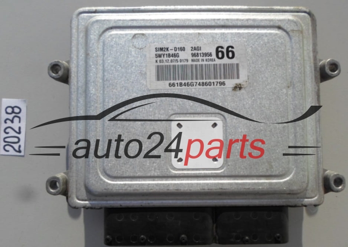 KOMPUTER STEROWNIK SILNIKA CHEVROLET EPICA 2.0 5WY1B46G, 96813956, SIM2K-D160