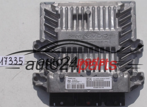 MOTORSTEUERGERÄT ECU STEUERGERÄT CITROEN C5 2.0 HDI SIEMENS VDO 5WS40388C-T, 5WS40388CT, SW 9663885680, HW 9661642180 SID803A