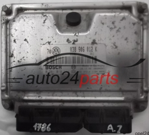 MOTORSTEUERGERÄT ECU STEUERGERÄT VW VOLKSWAGEN GOLF BORA 1.9 TDI AGR 038906012K, 038 906 012 K, BOSCH 0 281 010 111, 0281010111, DIESEL 2811, 28SA4241