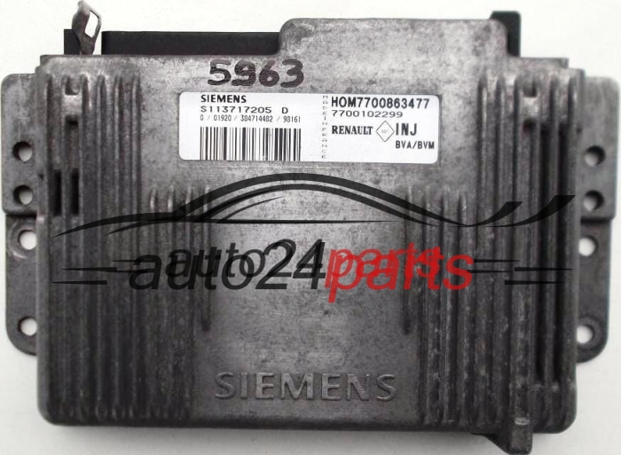 RENAULT LAGUNA 2.0, S113717205 B, S113717205B, HOM7700863477, 7700102299