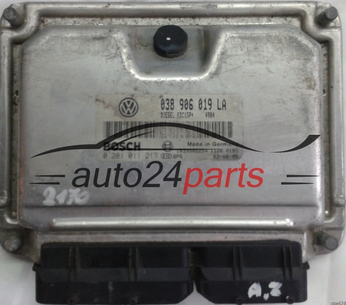 calculateur moteur pour skoda fabia, vw volkswagen polo 1.9 tdi