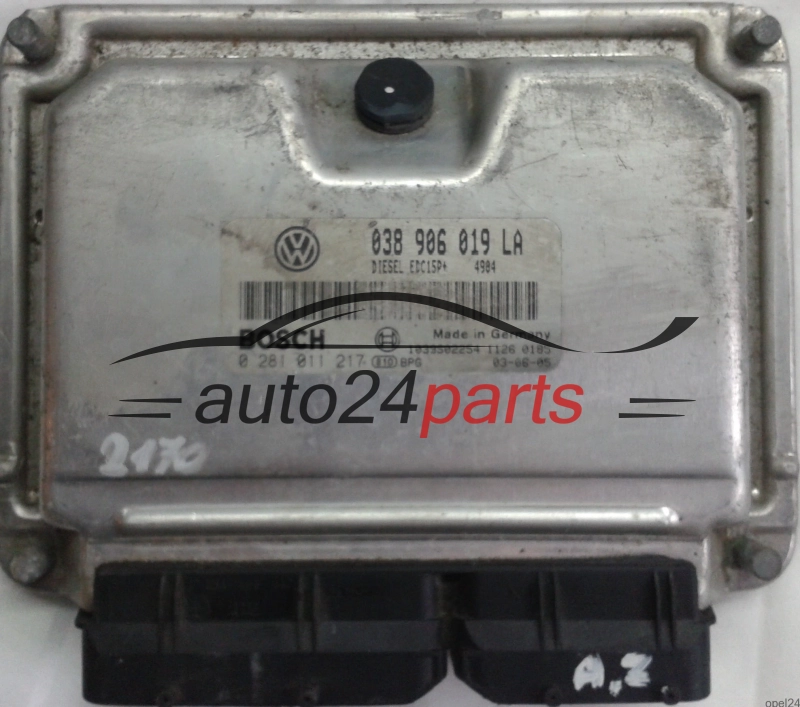 calculateur moteur pour skoda fabia, vw volkswagen polo 1.9 tdi