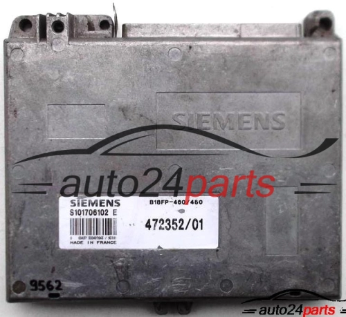 MOTORSTEUERGERÄT ECU STEUERGERAT VOLVO 460, 480, SIEMENS S101706102 E, S101706102E, 472352/01, 47235201 