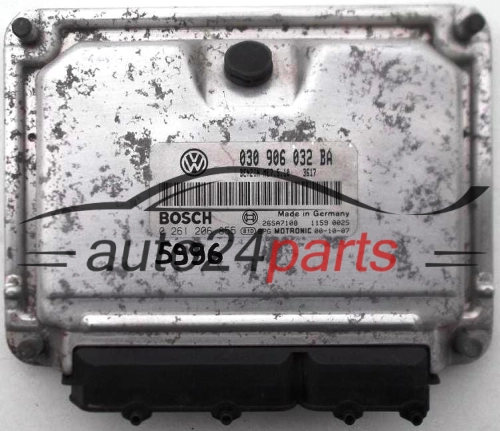 KOMPUTER STEROWNIK SILNIKA SEAT AROZA 1.4 BOSCH 0 261 206 855, 0261206855, 030 906 032 BA, 030906032BA