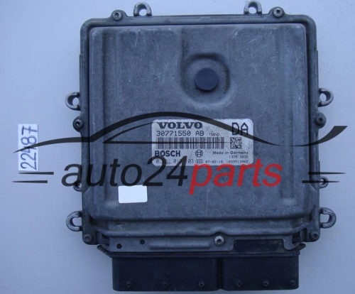 CALCULATEUR MOTEUR VOLVO 2.4 TDI BOSCH 0 281 012 103, 0281012103, 30771550 AB