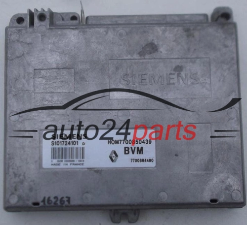 KOMPUTER STEROWNIK SILNIKA RENAULT SAFRANE 2.0 SIEMENS S101724101D