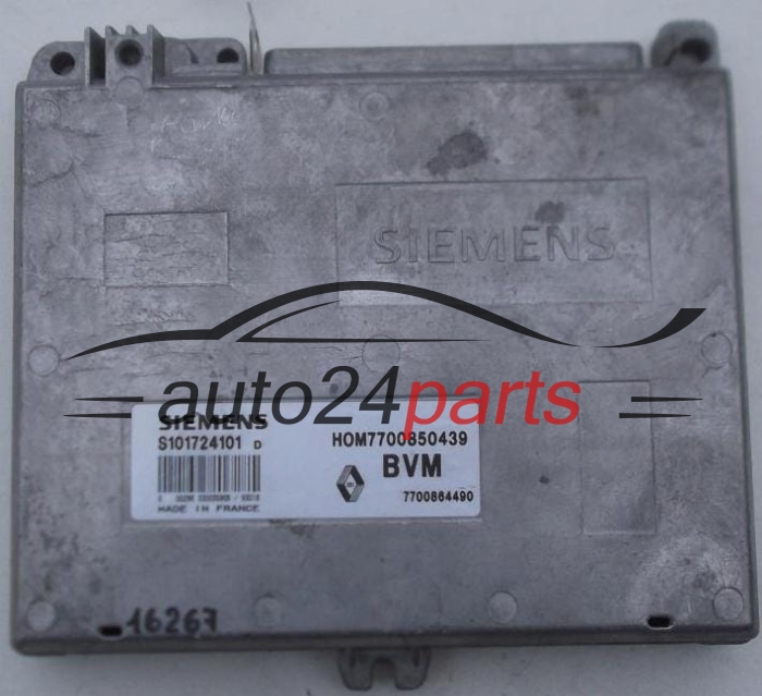 KOMPUTER STEROWNIK SILNIKA RENAULT SAFRANE 2.0 SIEMENS S101724101D